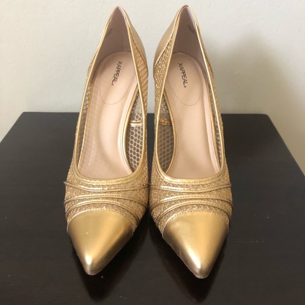 X Appeal Gold Heel